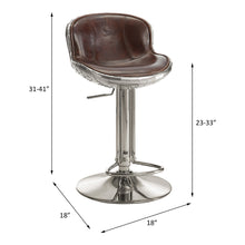 Load image into Gallery viewer, Acme Brancaster Adjustable Stool W/Swivel