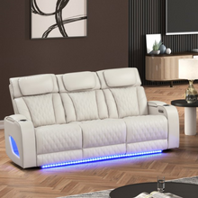 Load image into Gallery viewer, Aurora Ice Sofa &amp; Loveseat &amp; Chair