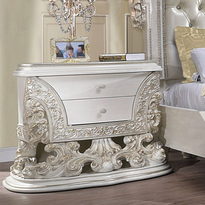 Acme Adara Antique White  Nightstand