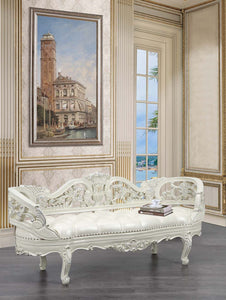 Acme Adara Antique White  Bench