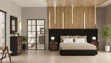 Load image into Gallery viewer, ESF Emporio Black King size Bed