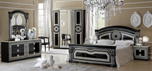 Load image into Gallery viewer, ESF Aida Bed Black/Silver