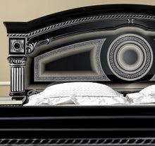 Load image into Gallery viewer, ESF Aida Bed Black/Silver