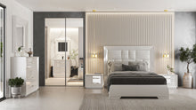 Load image into Gallery viewer, ESF Carmen Queen size Bed White