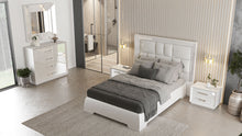 Load image into Gallery viewer, ESF Carmen Queen size Bed White
