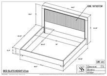 Load image into Gallery viewer, ESF Eva King size Bed