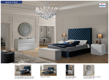 Load image into Gallery viewer, ESF Leonor Blue Bed w/storage