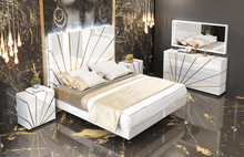 Load image into Gallery viewer, ESF Oro White King Size Bed