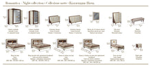 Load image into Gallery viewer, ESF Romantica King Size Bed