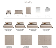 Load image into Gallery viewer, ESF Silvia King size Bed
