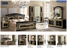 Load image into Gallery viewer, ESF Aida Bedroom Black w/Gold, Camelgroup Italy