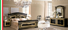 Load image into Gallery viewer, ESF Aida Bedroom Black w/Gold, Camelgroup Italy