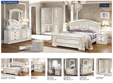 Load image into Gallery viewer, ESF Aida Bedroom, White w/Silver, Camelgroup Italy