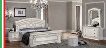 Load image into Gallery viewer, ESF Aida Bedroom, White w/Silver, Camelgroup Italy