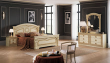Load image into Gallery viewer, ESF Aida Ivory Bedroom w/Gold, Camelgroup Italy