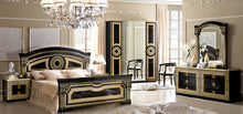 Load image into Gallery viewer, ESF Aida Bedroom Black w/Gold, Camelgroup Italy