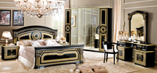 Load image into Gallery viewer, ESF Aida Bedroom Black w/Gold, Camelgroup Italy
