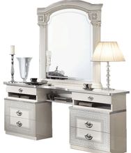 Load image into Gallery viewer, ESF Aida White/Silver Vanity Dresser
