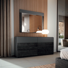 Load image into Gallery viewer, ESF Onyx Double dresser / Mirror