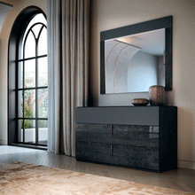 Load image into Gallery viewer, ESF Onyx Single Dresser / Mirror