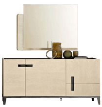 Load image into Gallery viewer, ESF Ambra mirror for Dresser/ 3Door buffet &amp; Elite 2 Door buffet IVORY