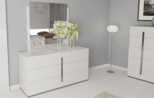 Load image into Gallery viewer, ESF Carrara Bed with Anna Nightstands