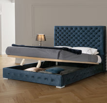 Load image into Gallery viewer, ESF Leonor Blue Bed w/storage