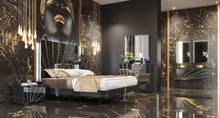 Load image into Gallery viewer, ESF Oro Black Bed with Frames