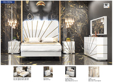 Load image into Gallery viewer, ESF Oro White Bed with Frames