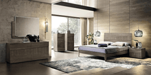 Load image into Gallery viewer, ESF Tekno Bedroom Silver Burch