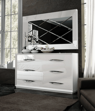 Load image into Gallery viewer, ESF Carmen Double Dresser White