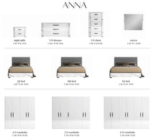 Load image into Gallery viewer, ESF Anna Status Nightstand