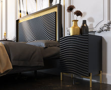 Load image into Gallery viewer, ESF Wave Nightstand Dark grey