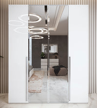 Load image into Gallery viewer, ESF Dama Bianca -Onda 4 Door Wardrobe White