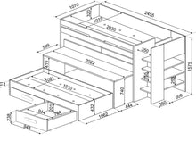 Load image into Gallery viewer, ESF Bo10 Bunk Bed