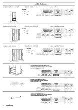 Load image into Gallery viewer, ESF Aida Bedroom, White w/Silver, Camelgroup Italy