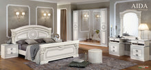 Load image into Gallery viewer, ESF Aida Bedroom, White w/Silver, Camelgroup Italy