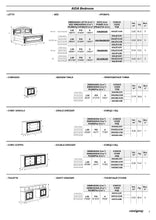 Load image into Gallery viewer, ESF Aida Bedroom, White w/Silver, Camelgroup Italy