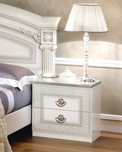 Load image into Gallery viewer, ESF Aida Bedroom, White w/Silver, Camelgroup Italy