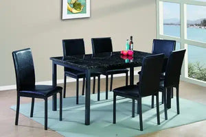 Todays Furniture Black Dining Room Set (7 PC)