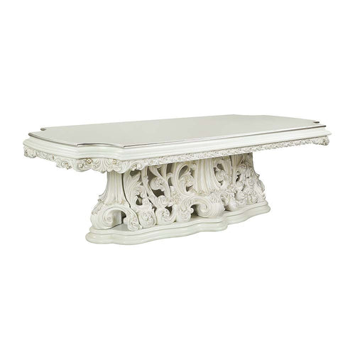 Acme Adara Antique White  Dining Table - Top