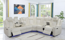 Load image into Gallery viewer, Daytona White 3-pc Sectional