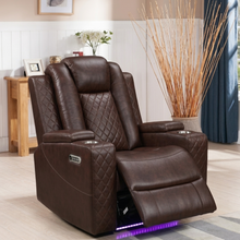 Load image into Gallery viewer, Dearborn Brown Sofa &amp; Loveseat &amp; Chair