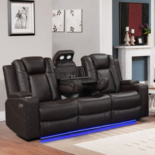 Load image into Gallery viewer, Dearborn Brown Sofa &amp; Loveseat &amp; Chair