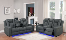 Load image into Gallery viewer, Dearborn Gray Sofa &amp; Loveseat