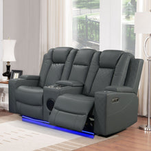 Load image into Gallery viewer, Dearborn Gray Sofa &amp; Loveseat