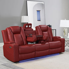 Load image into Gallery viewer, Dearborn Red Sofa &amp; Loveseat