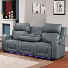 Load image into Gallery viewer, Detroit Gray Sofa &amp; Loveseat &amp; Chair