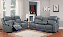 Load image into Gallery viewer, Detroit Gray Sofa &amp; Loveseat