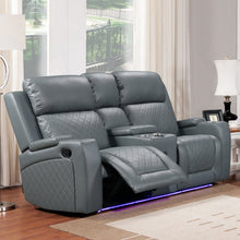 Load image into Gallery viewer, Detroit Gray Sofa &amp; Loveseat &amp; Chair